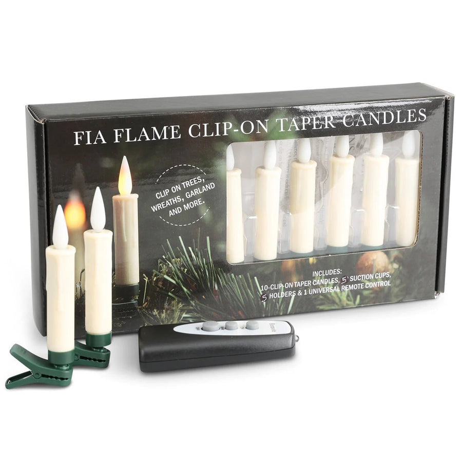 Cordless Clip - On Christmas Tree Candles - Monticello Shop