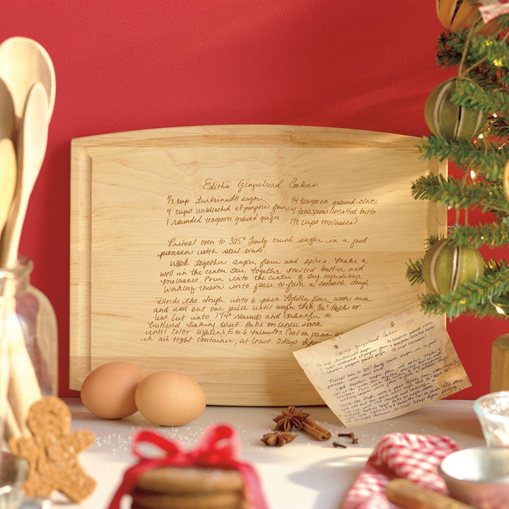 Engraved Maple Serving Board - Monticello Shop