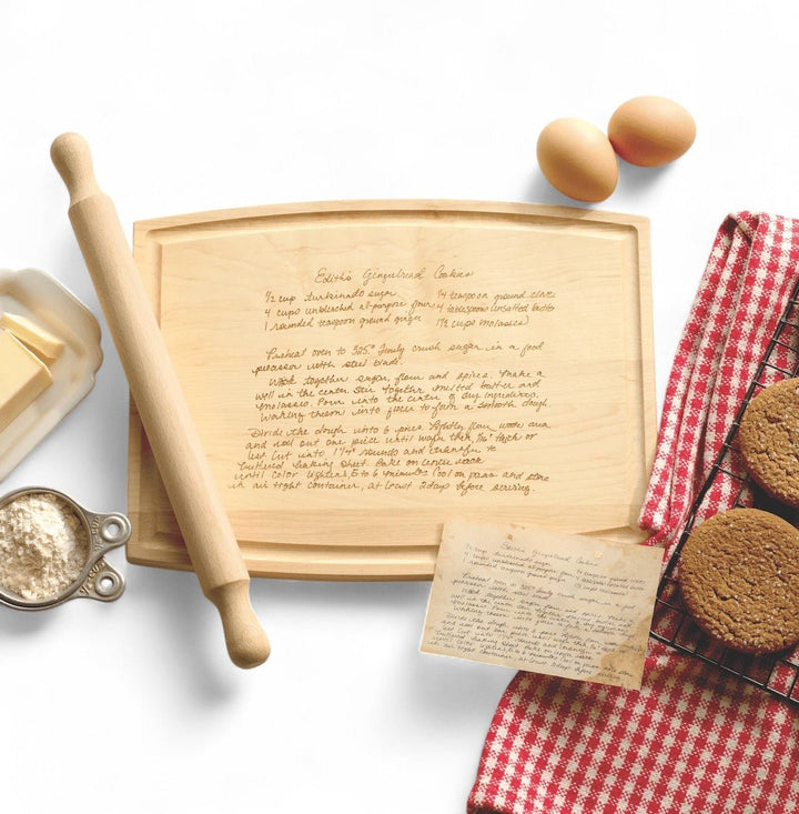 Engraved Maple Serving Board - Monticello Shop