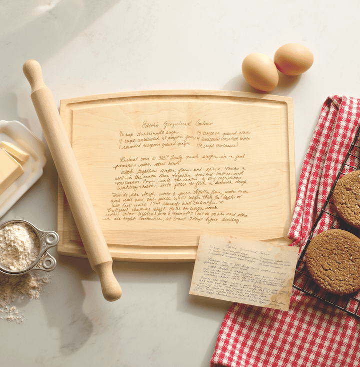 Engraved Maple Serving Board - Monticello Shop