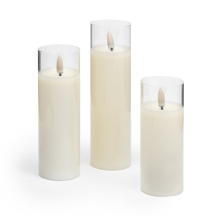 Flicker Flame Candle Trio - Monticello Shop
