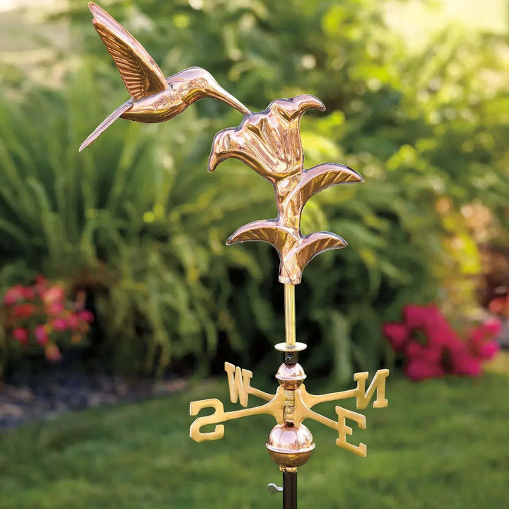 Garden Hummingbird Weathervane - Monticello Shop