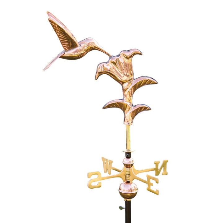 Garden Hummingbird Weathervane - Monticello Shop
