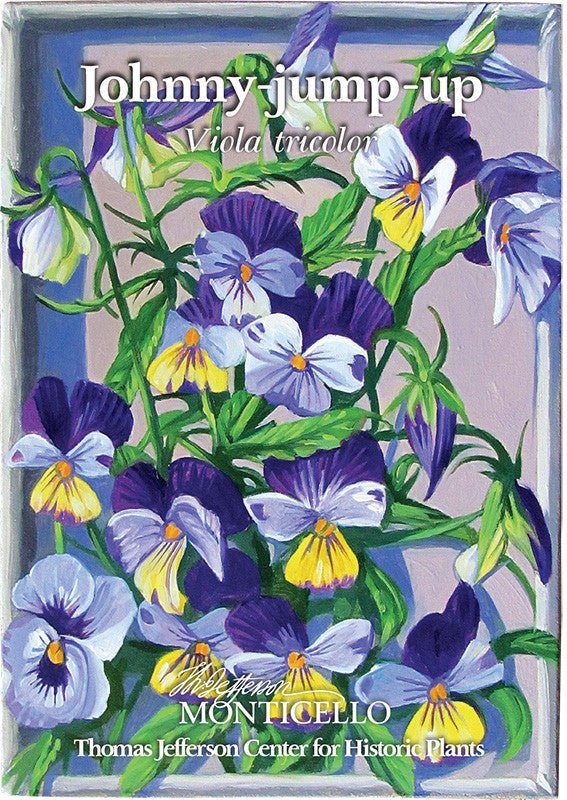 Johnny Jump Up Seeds (Viola tricolor) - Monticello Shop
