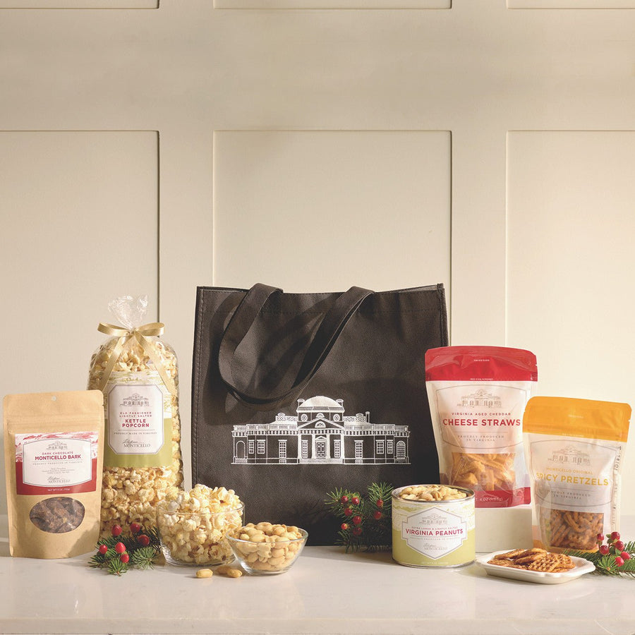 Monticello Favorite Snacks Tote - Monticello Shop