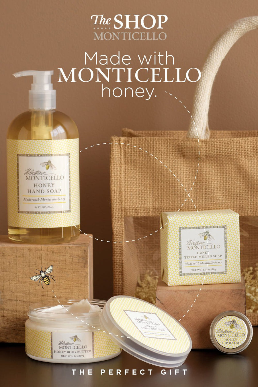 Monticello Honey Skin Care Set - Monticello Shop