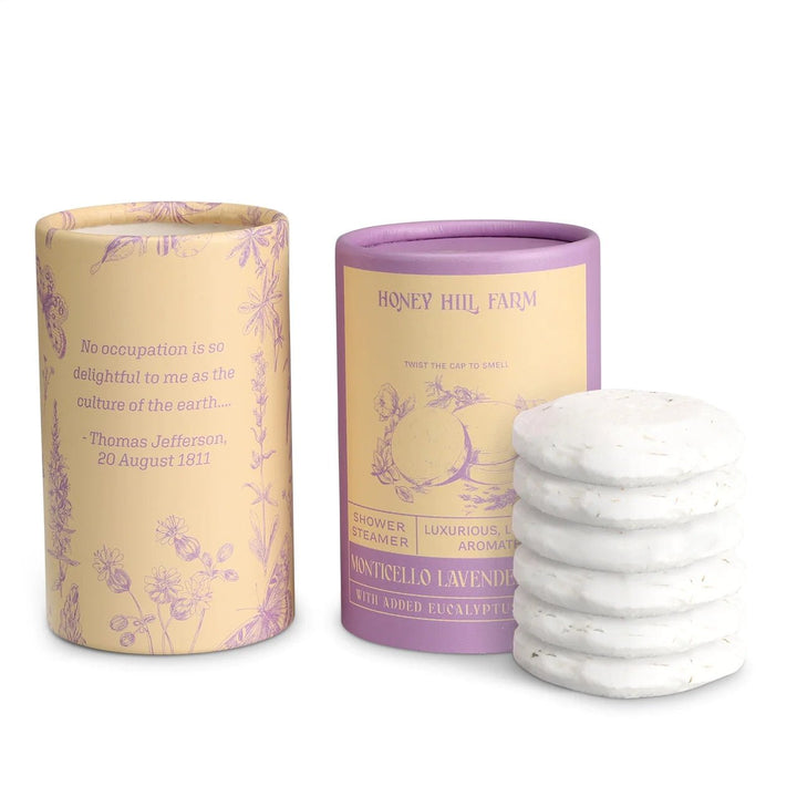 Monticello Lavender Shower Steamers - Monticello Shop