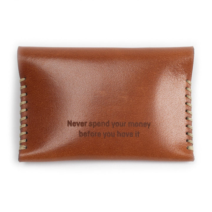 Monticello Leather Card Wallet - Monticello Shop
