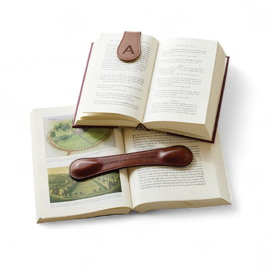 Monticello Leather Page Clip - Monticello Shop