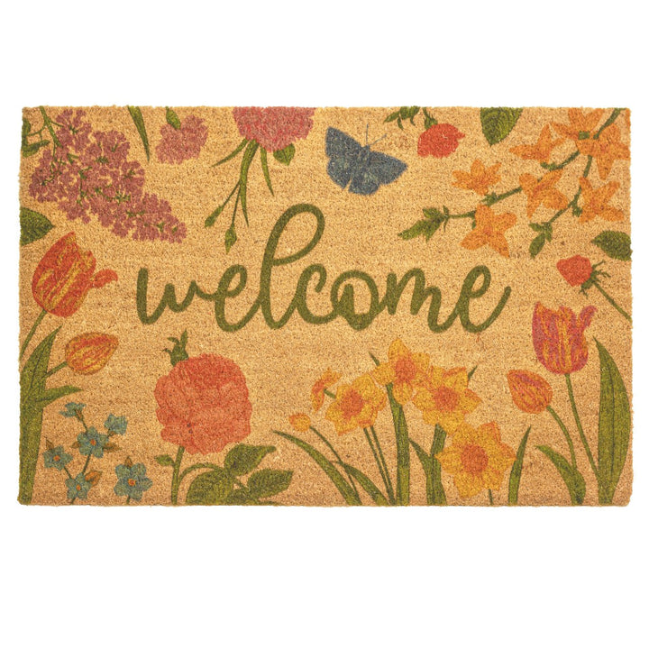 Monticello Spring Blooms Coir Doormat - Monticello Shop