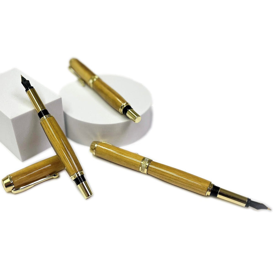 Monticello Tulip Poplar Fountain Pen - Monticello Shop