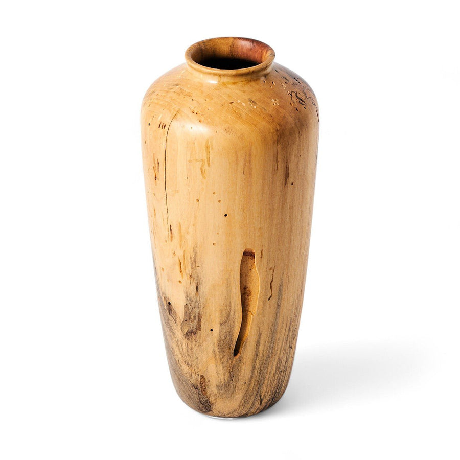 Monticello Tulip Poplar Vase 18 - 1048 - Monticello Shop