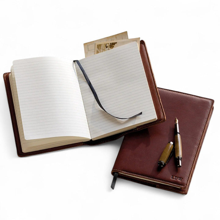 Personalized Leather Journal - Monticello Shop
