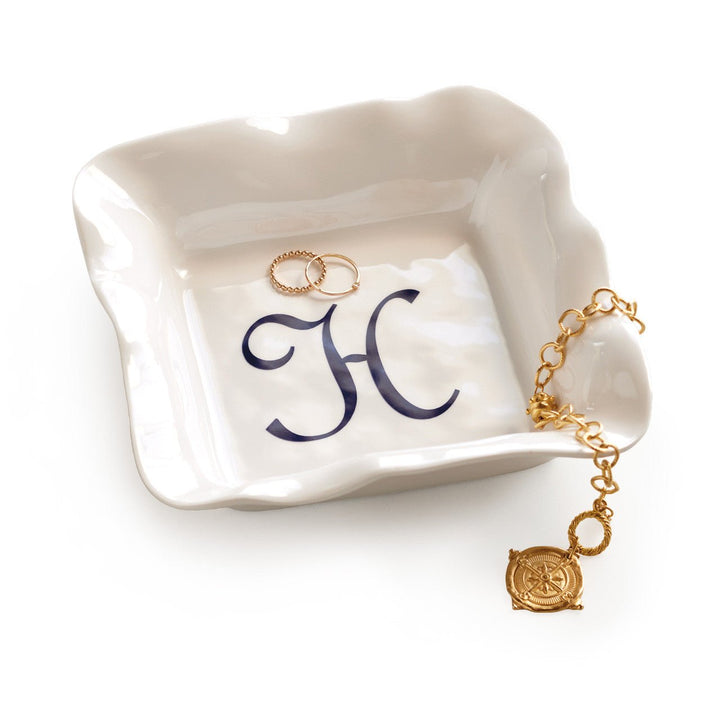 Personalized Ruffled Tray - Monticello Shop