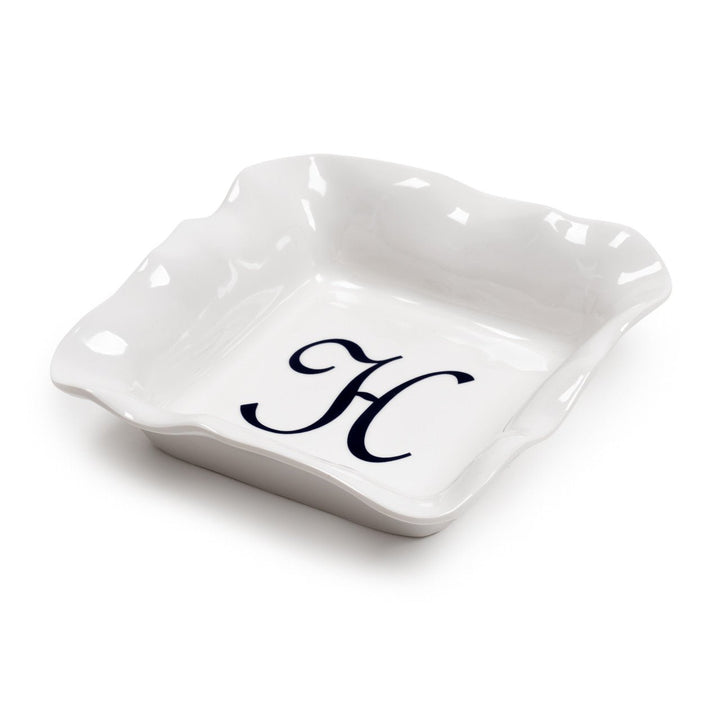 Personalized Ruffled Tray - Monticello Shop