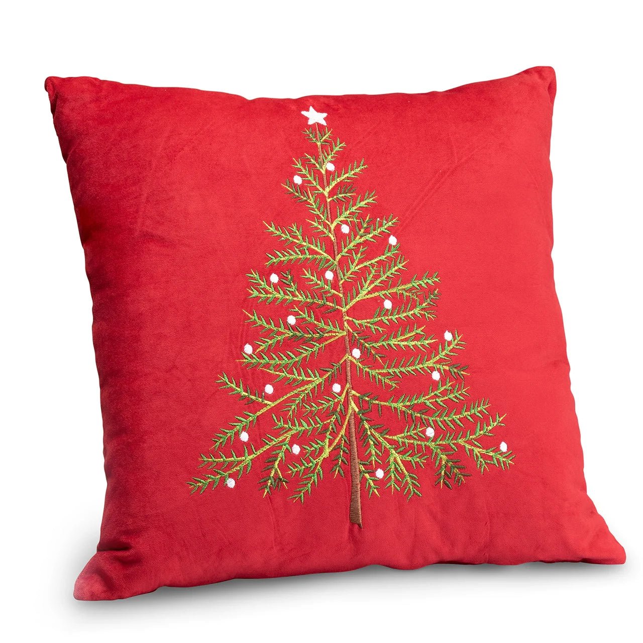Red Velvet Christmas Tree Pillow – Monticello Shop