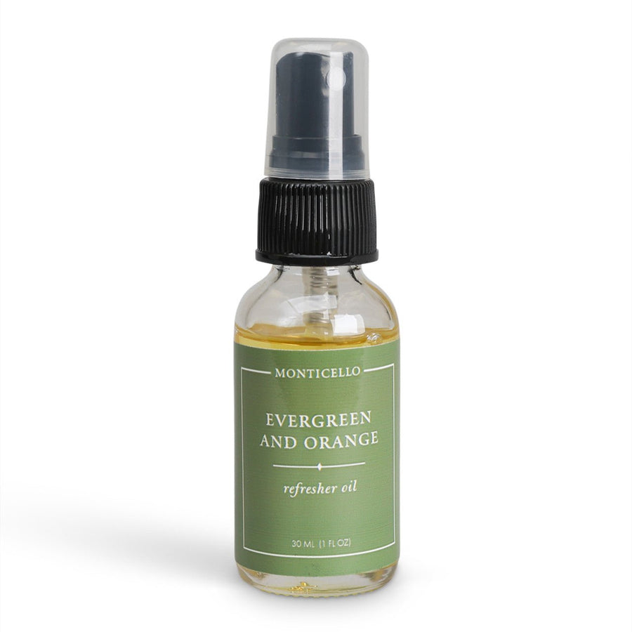 Refresher Oil Evergreen & Orange - Monticello Shop