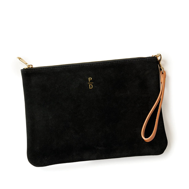 Sophia Suede Clutch - Monticello Shop