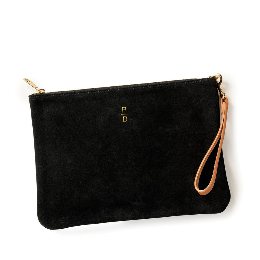 Sophia Suede Clutch - Monticello Shop