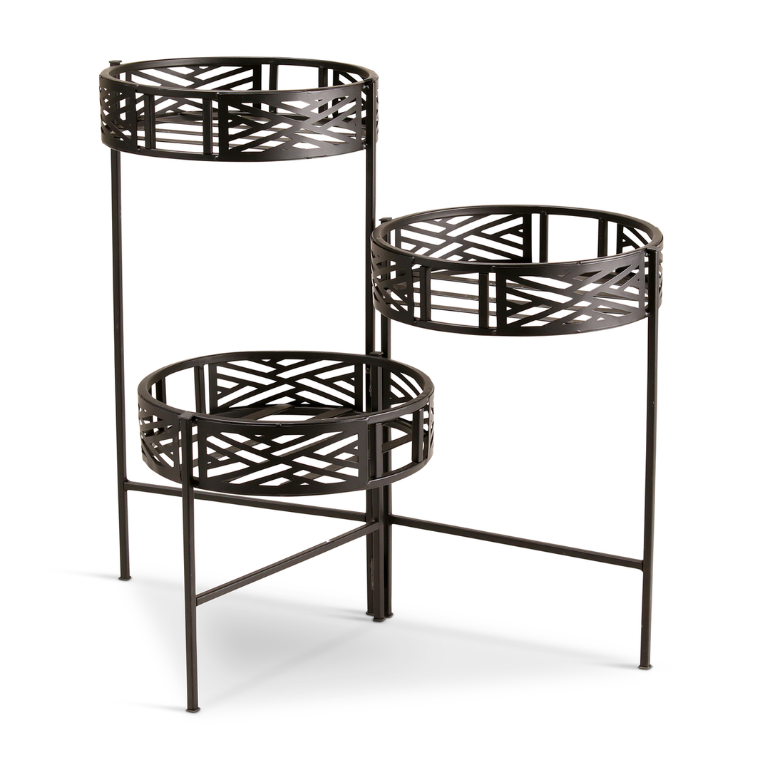 Monticello Folding Metal Plant Stand