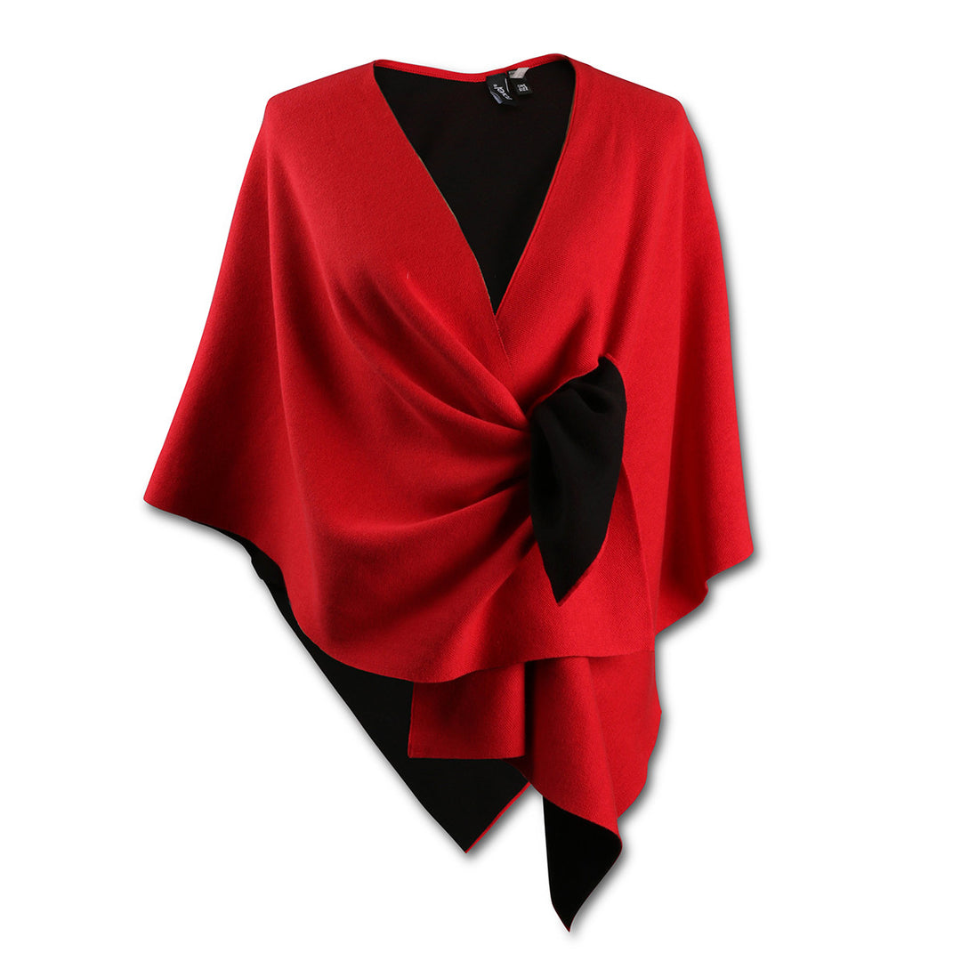 Red and Black Reversible Wrap
