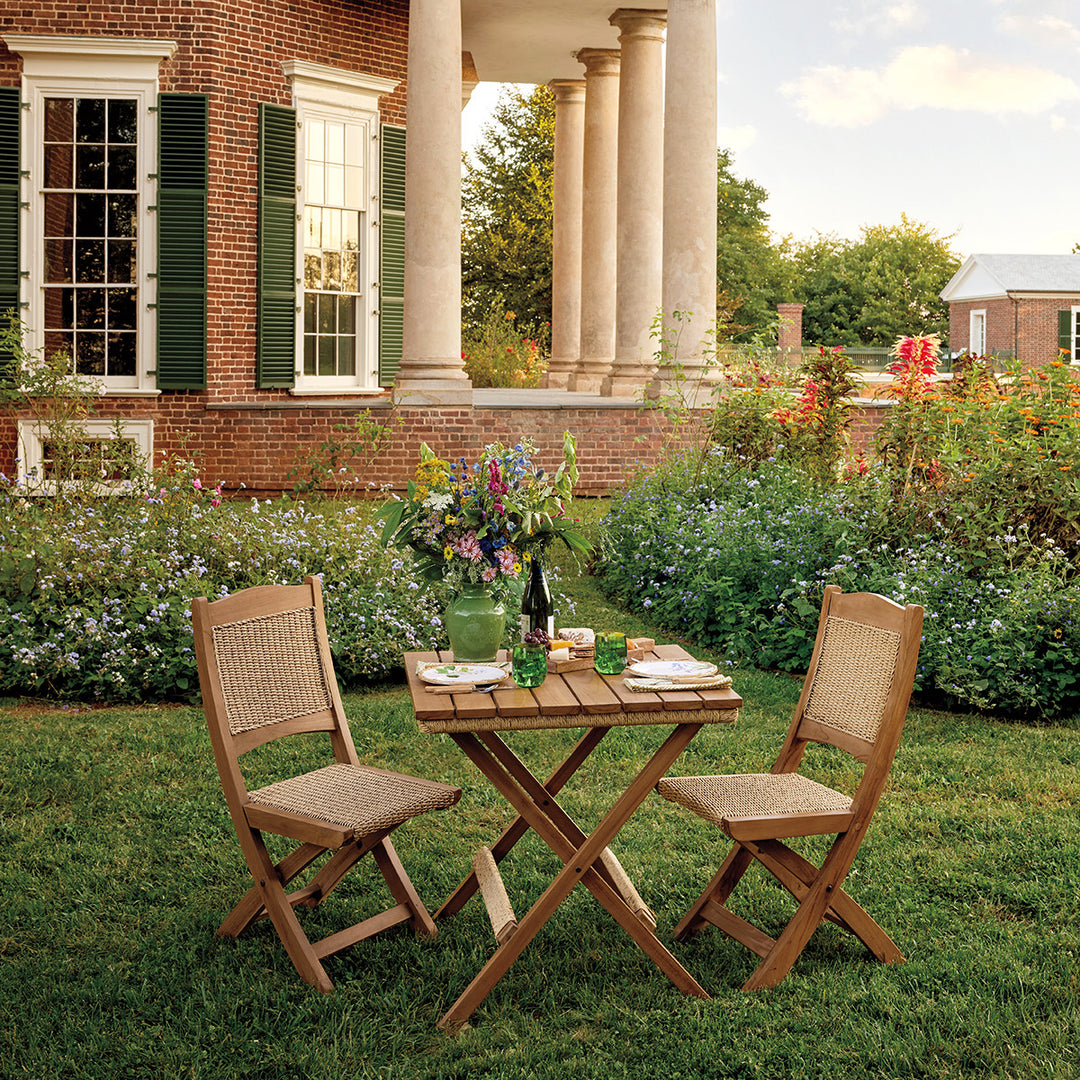 Monticello Teak Table and Chairs