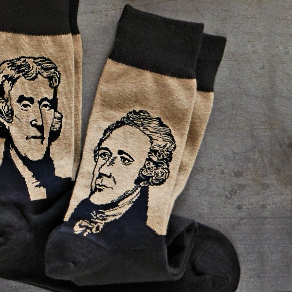 Alexander Hamilton Socks - Monticello Shop