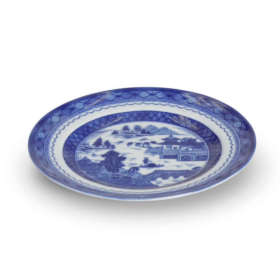 Blue Canton Bread & Butter Plate - Monticello Shop