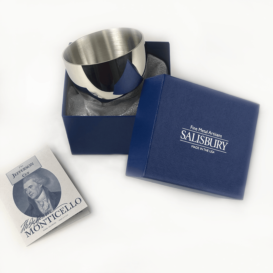 Book Quote Pewter Cup - Monticello Shop