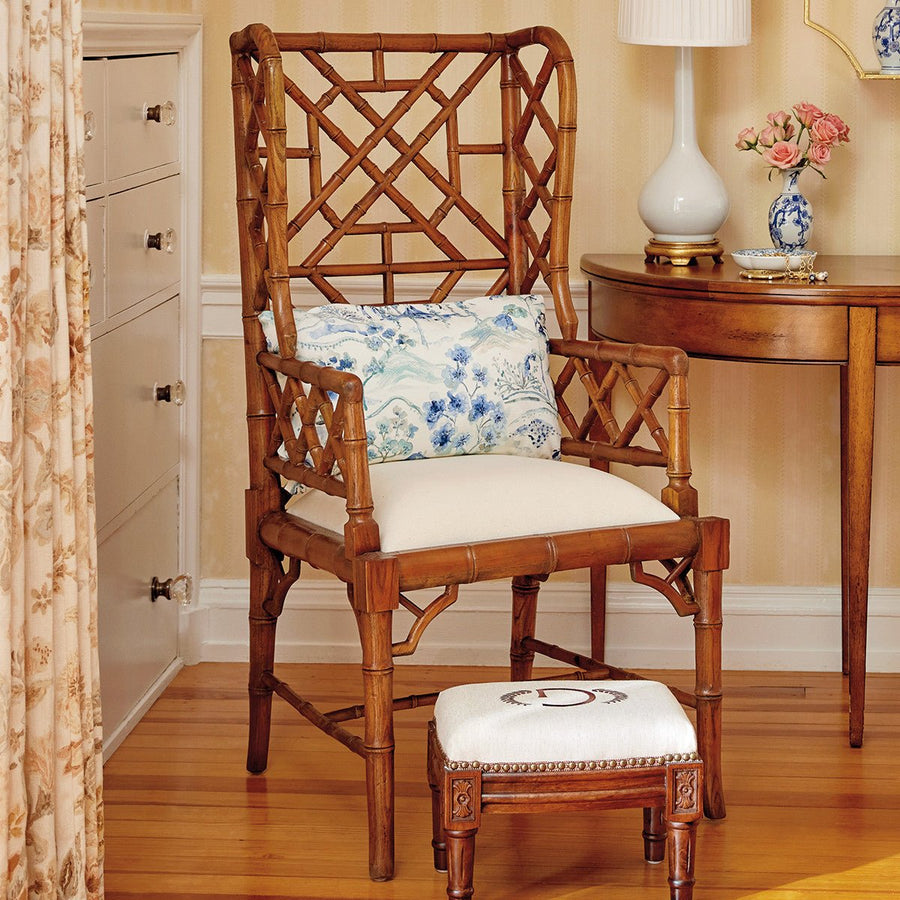 Chippendale Bamboo Chair - Monticello Shop