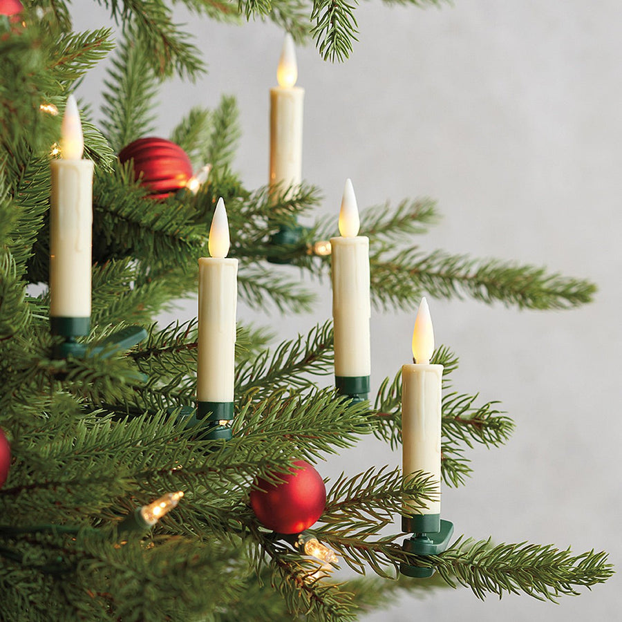 Cordless Clip - On Christmas Tree Candles - Monticello Shop