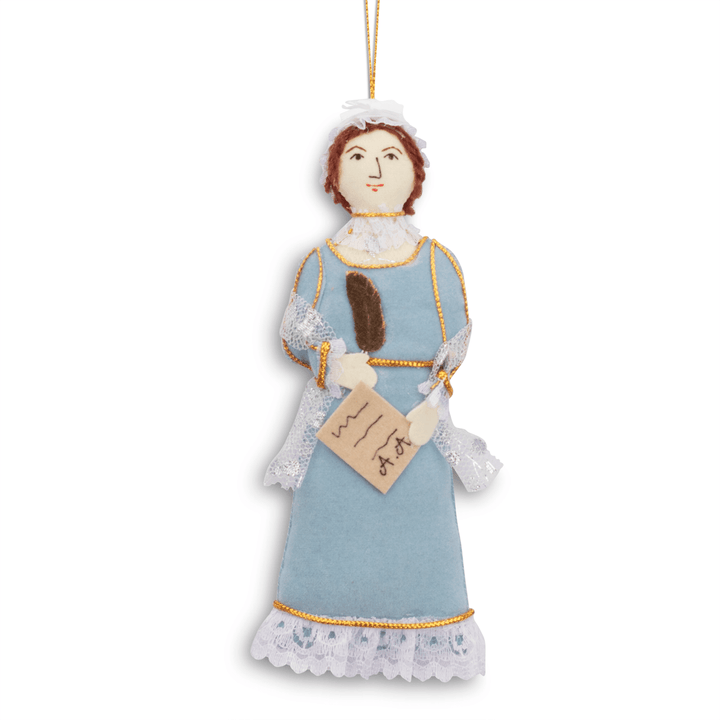 Embroidered Abigail Adams Ornament - Monticello Shop
