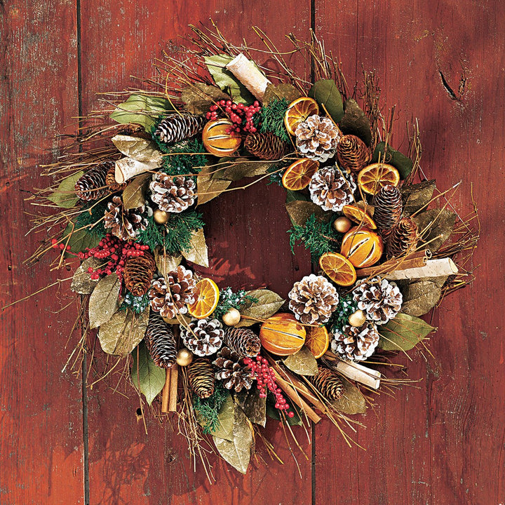 Holiday Scented Wreath - Monticello Shop