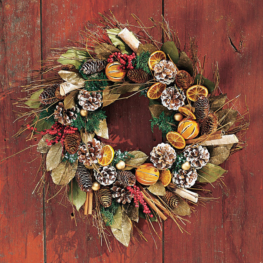 Holiday Scented Wreath - Monticello Shop