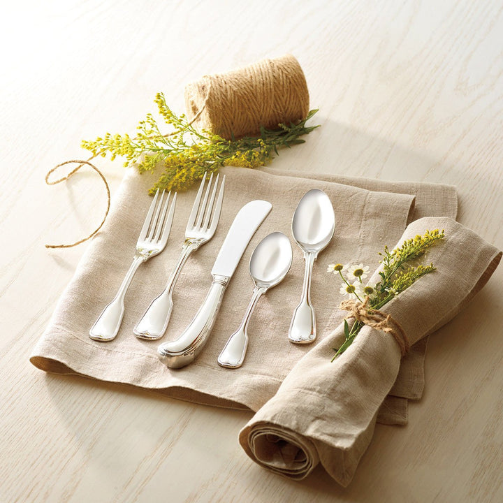 Jefferson Flatware: 5 - Piece Place Setting - Monticello Shop