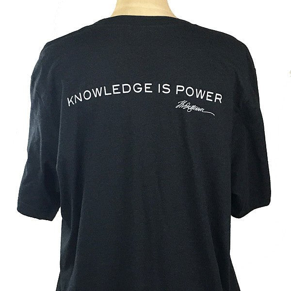 Knowledge is Power Quote T-Shirt - Monticello Shop