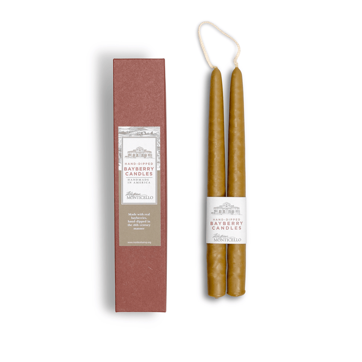 Monticello Bayberry Candles - Monticello Shop