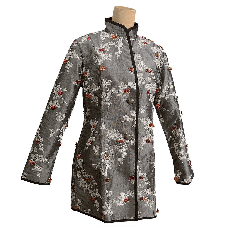 Monticello Black and Silver Reversible Jacket - Monticello Shop