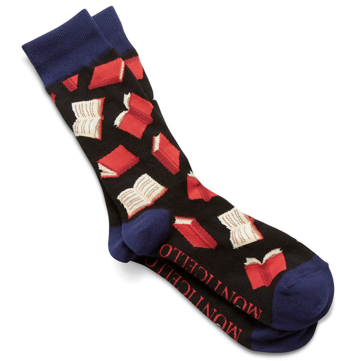 Monticello Book Quote Socks - Monticello Shop