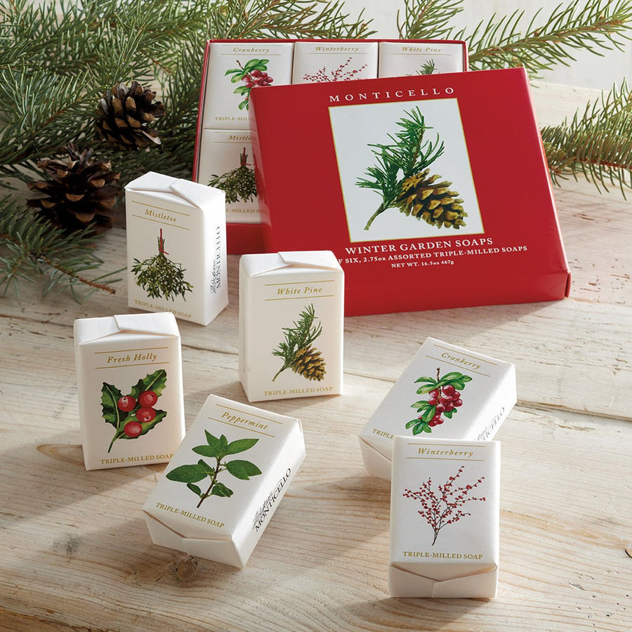 Monticello Botanical Winter Soaps - Monticello Shop