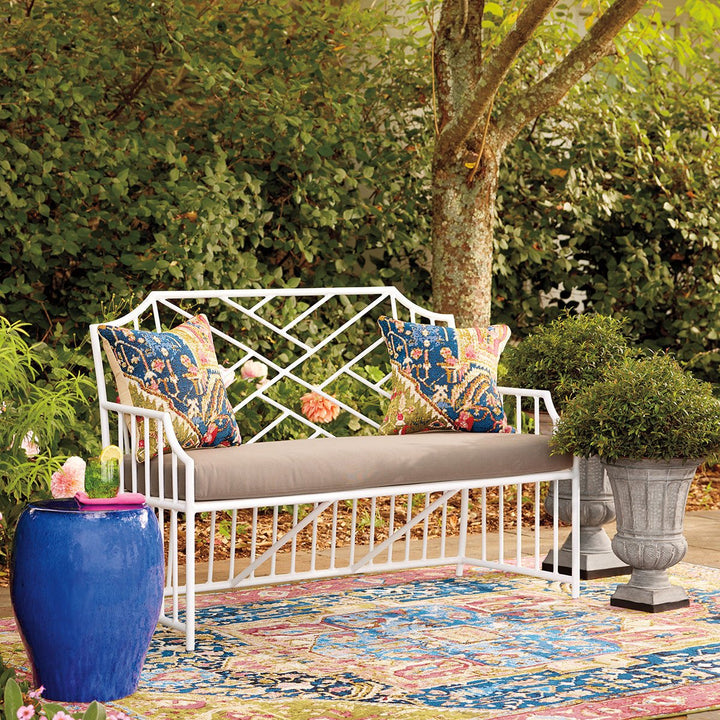 Monticello Chippendale Bench & Cushion - Monticello Shop