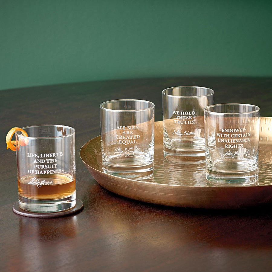 Monticello Declaration Glasses - Monticello Shop