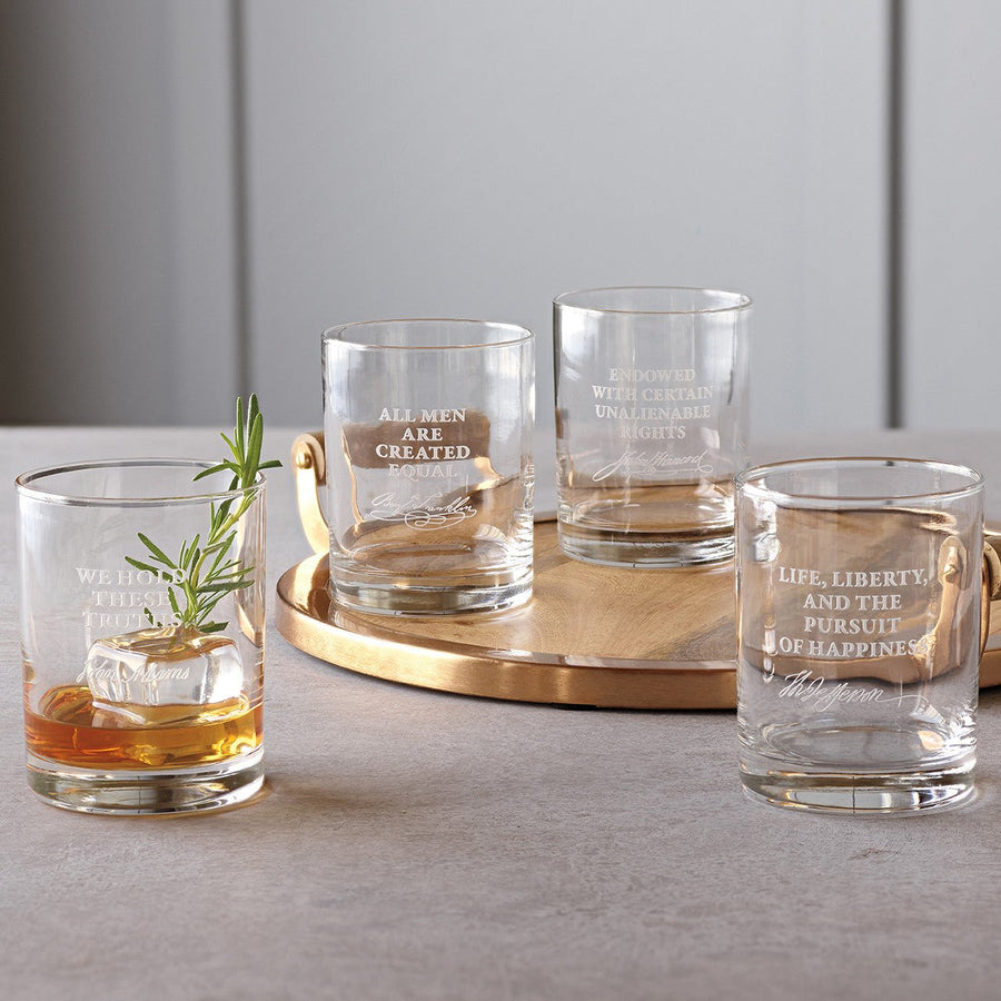 Monticello Declaration Glasses - Monticello Shop