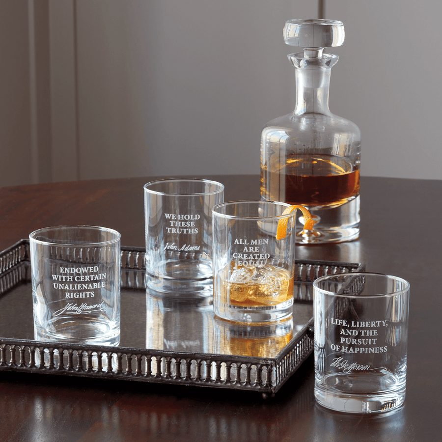 Monticello Declaration Glasses - Monticello Shop