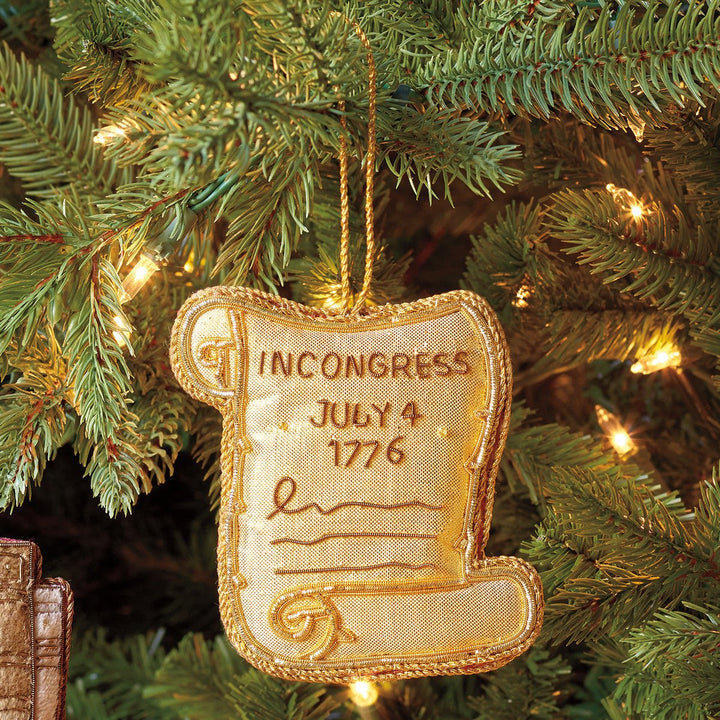 Monticello Declaration Scroll Ornament - Monticello Shop