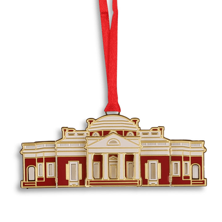 Monticello Etched Ornament - Monticello Shop