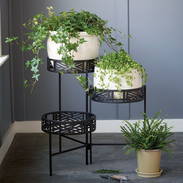 Monticello Folding Metal Plant Stand - Monticello Shop