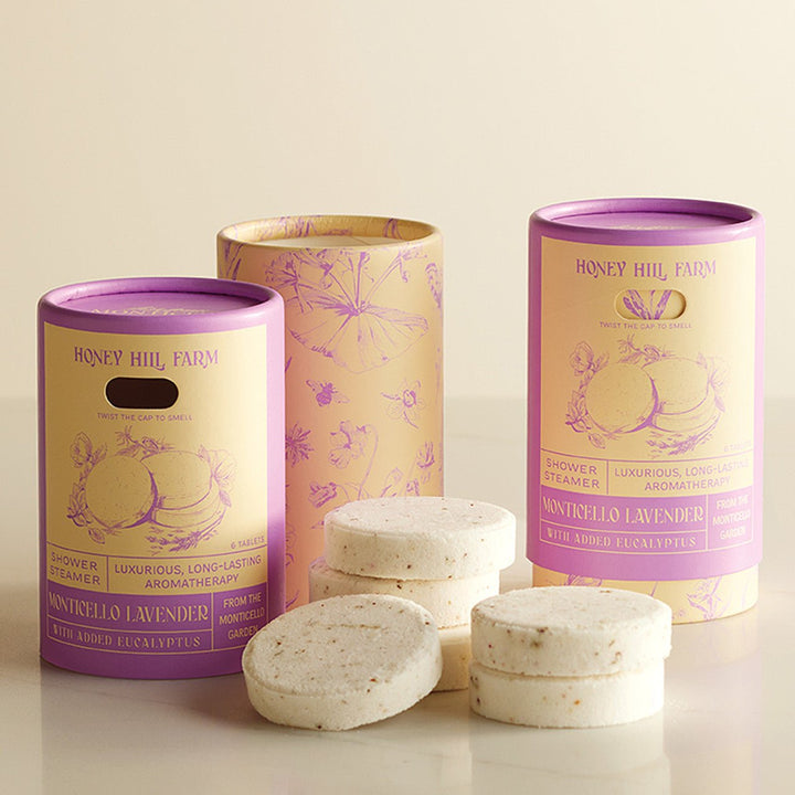 Monticello Lavender Shower Steamers - Monticello Shop