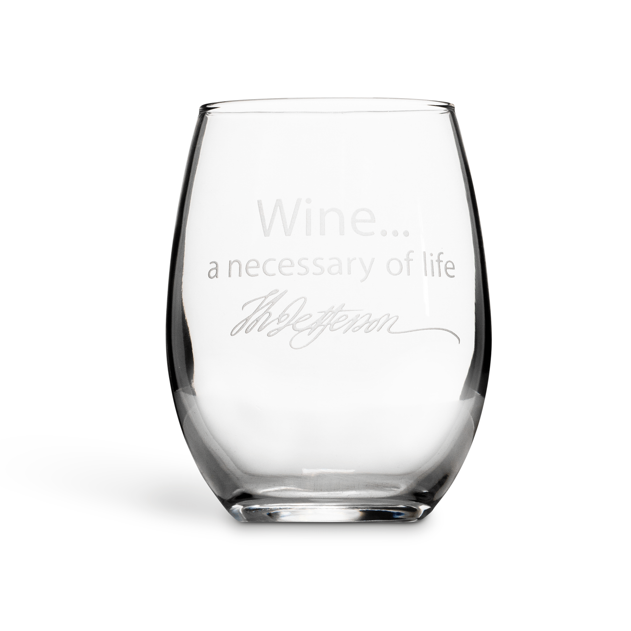 wine glass phrases Monticello 