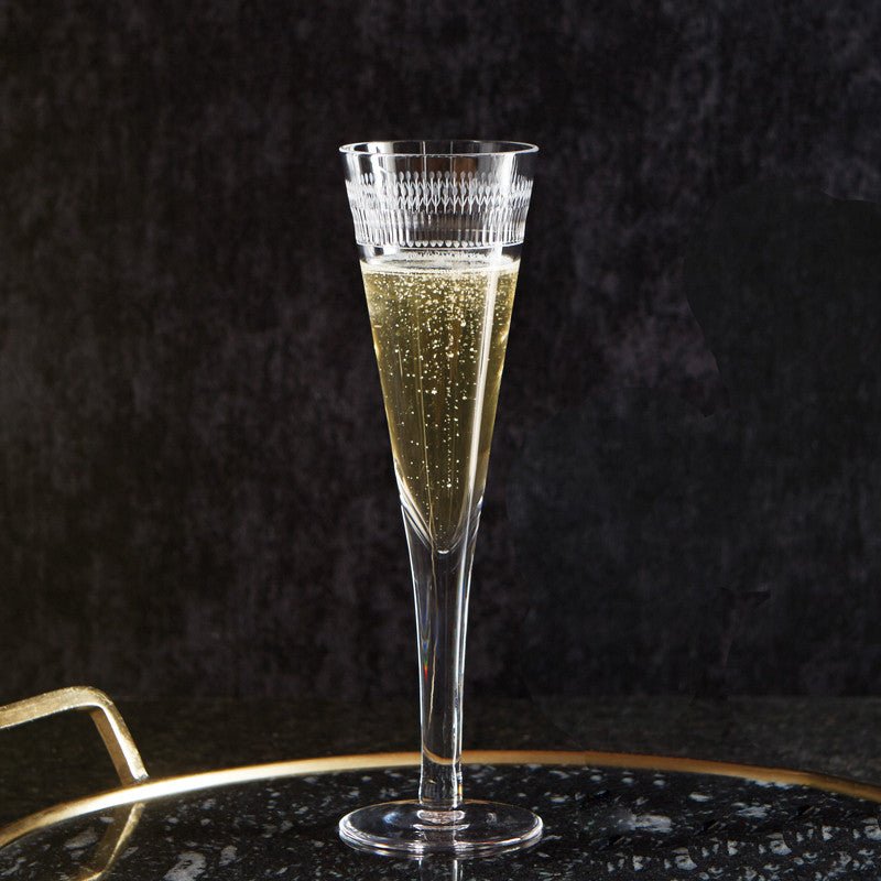 Monticello Stemware: Champagne Flute - Monticello Shop